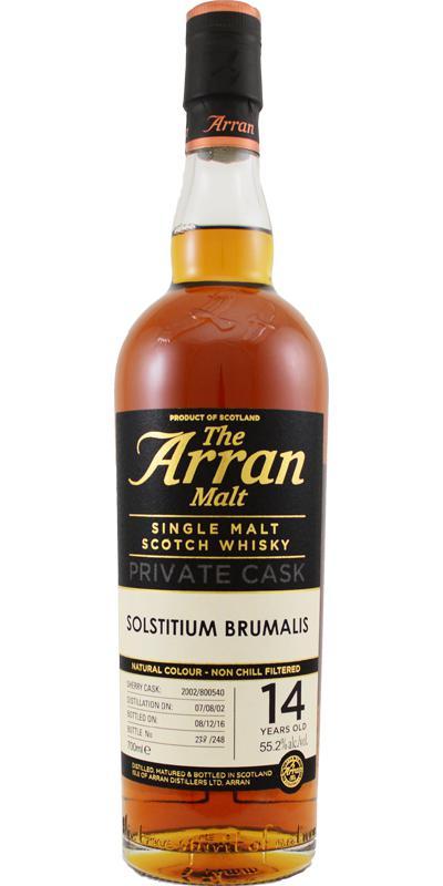 Arran 2002 Private Cask