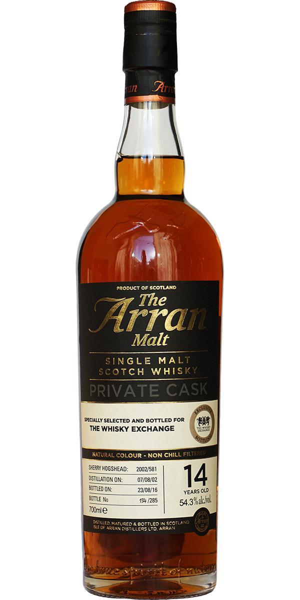 Arran 2002 Private Cask