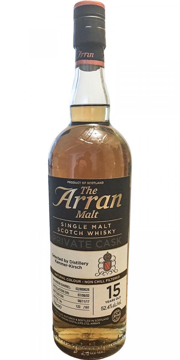 Arran 2002 Private Cask