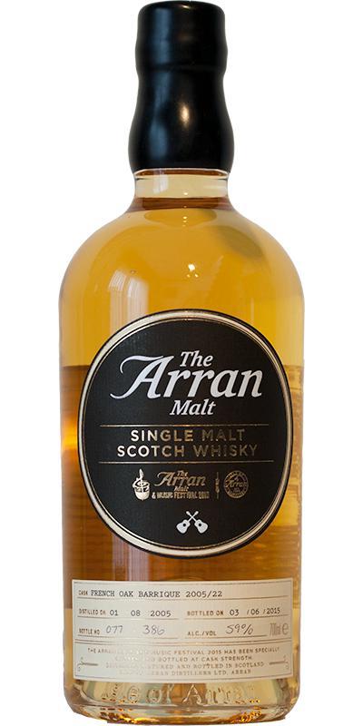 Arran 2005 The Festival Single Cask
