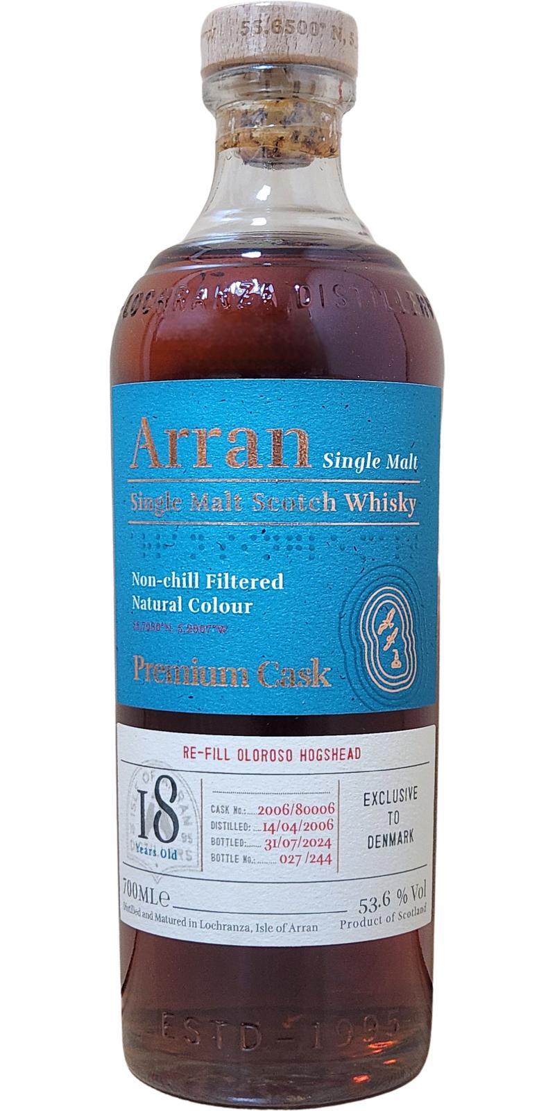 Arran 2006 Premium Cask