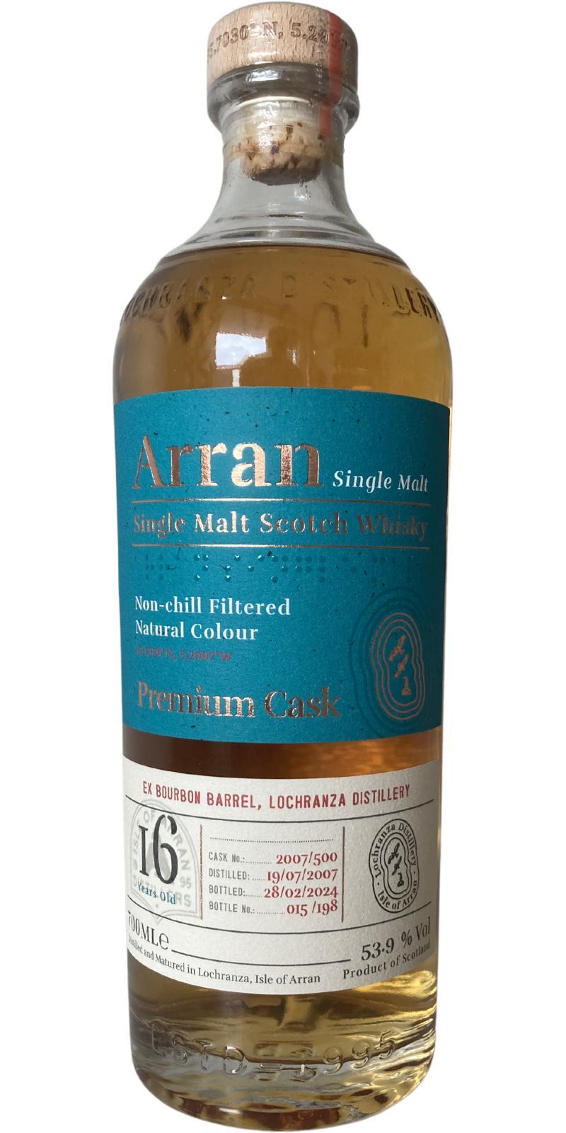Arran 2007 Premium Cask