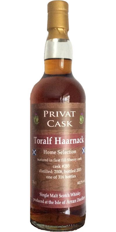 Arran 2008 Privat Cask