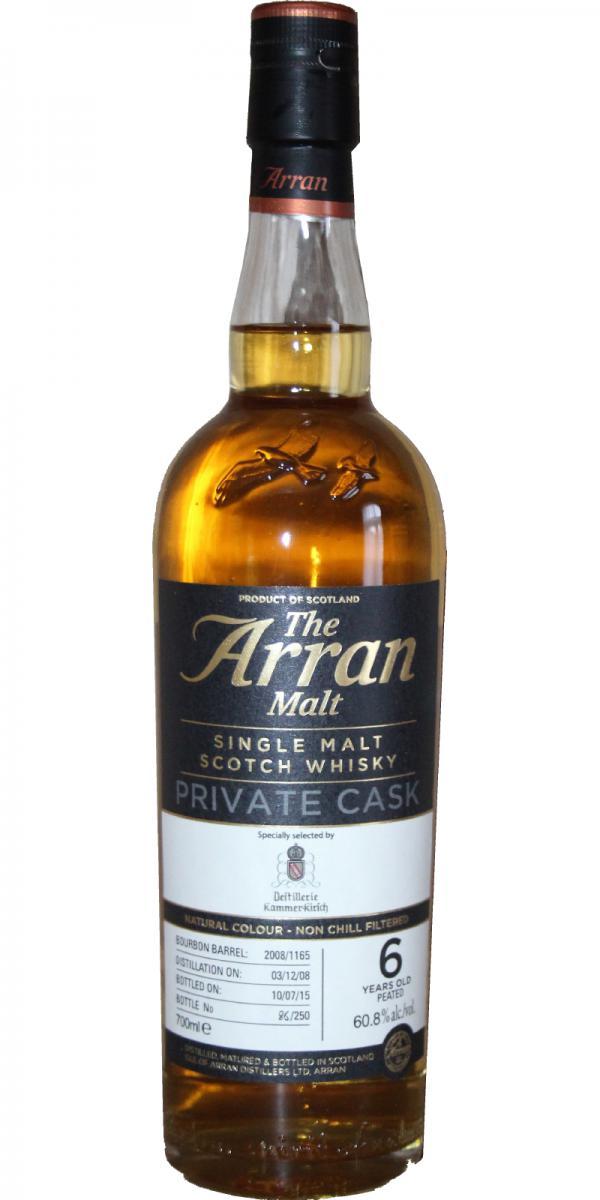 Arran 2008 Private Cask - Peated