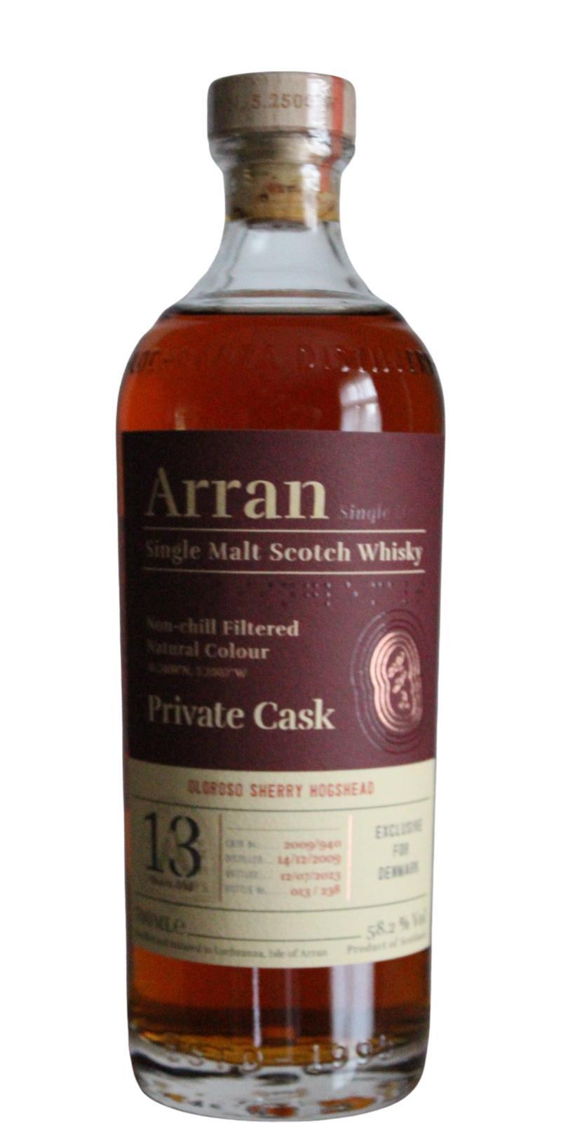 Arran 2009 Private Cask