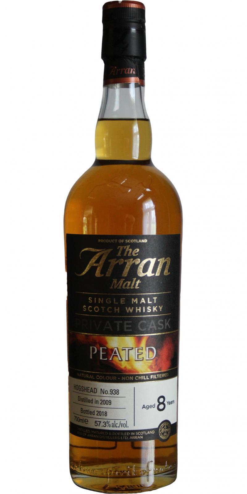 Arran 2009 Private Cask - Peated
