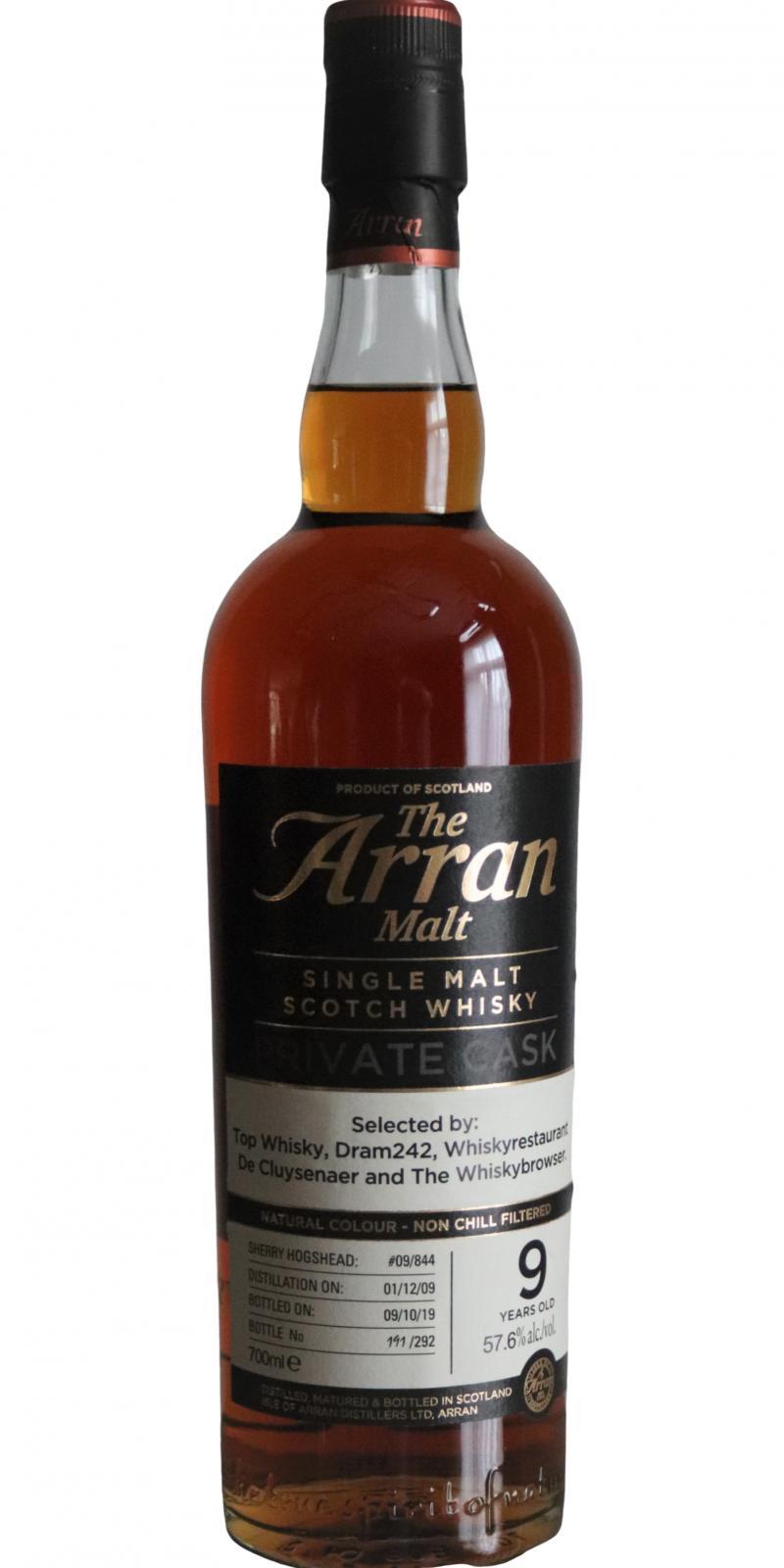 Arran 2009 Private Cask