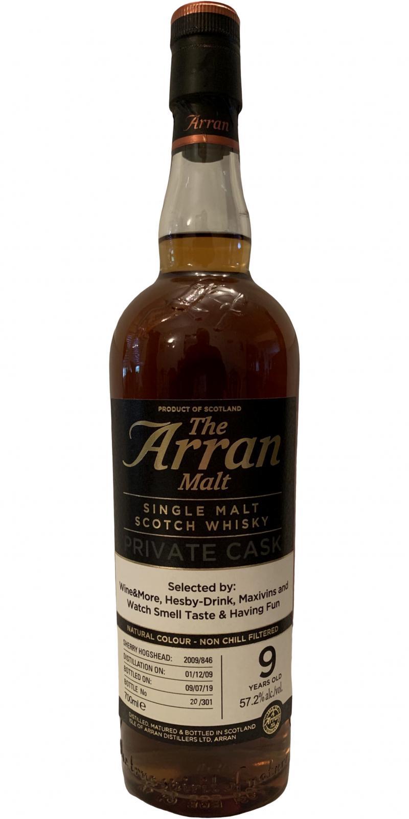 Arran 2009 Private Cask