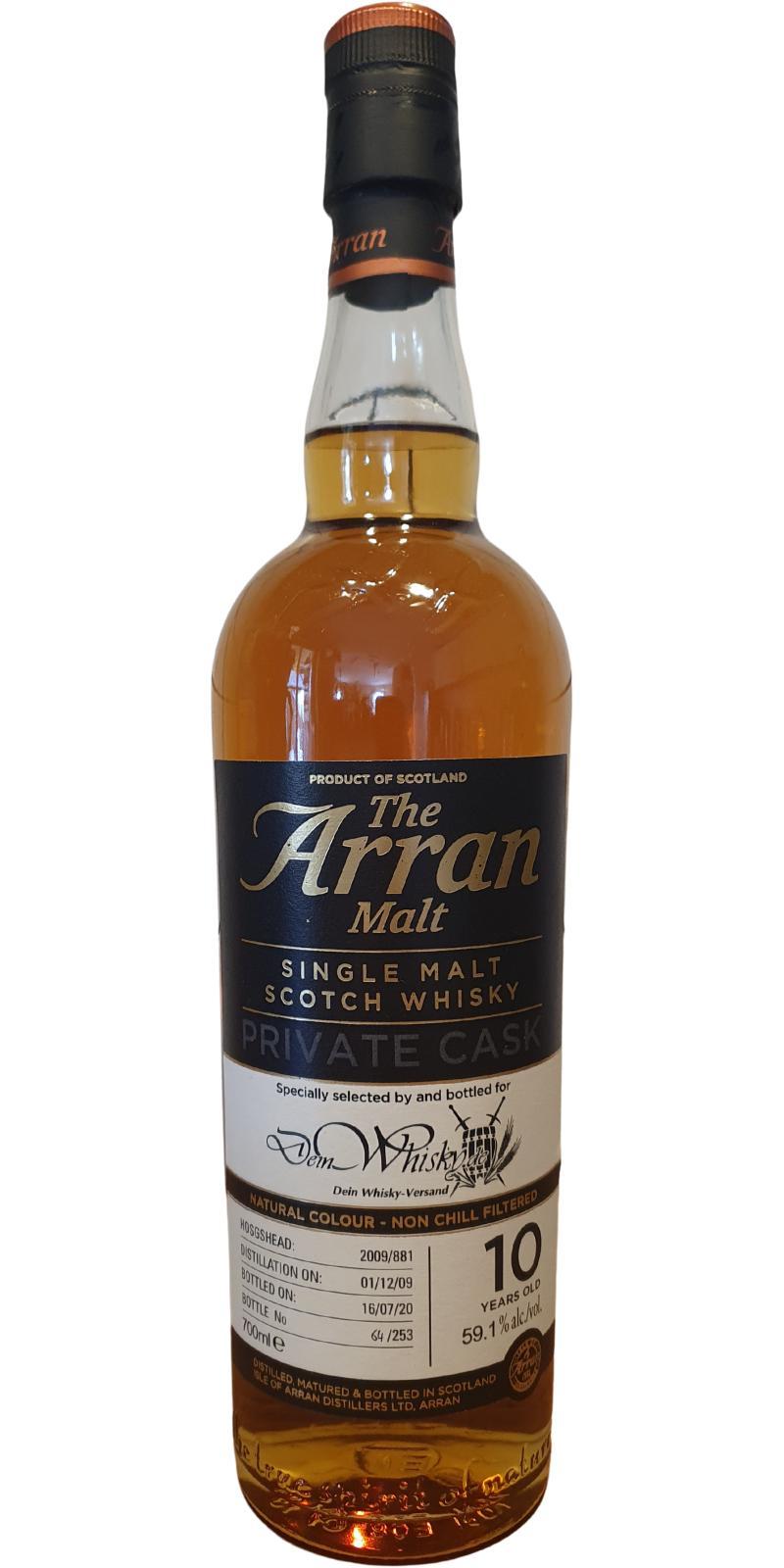 Arran 2009 Private Cask