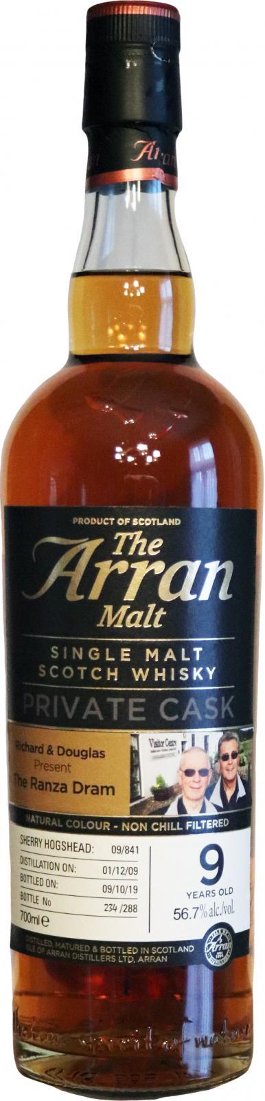 Arran 2009 Private Cask