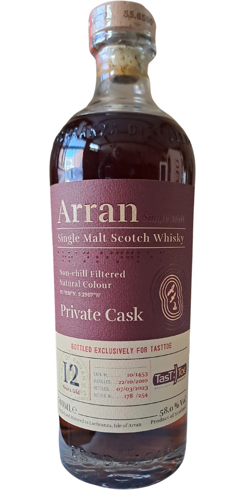 Arran 2010 Private Cask