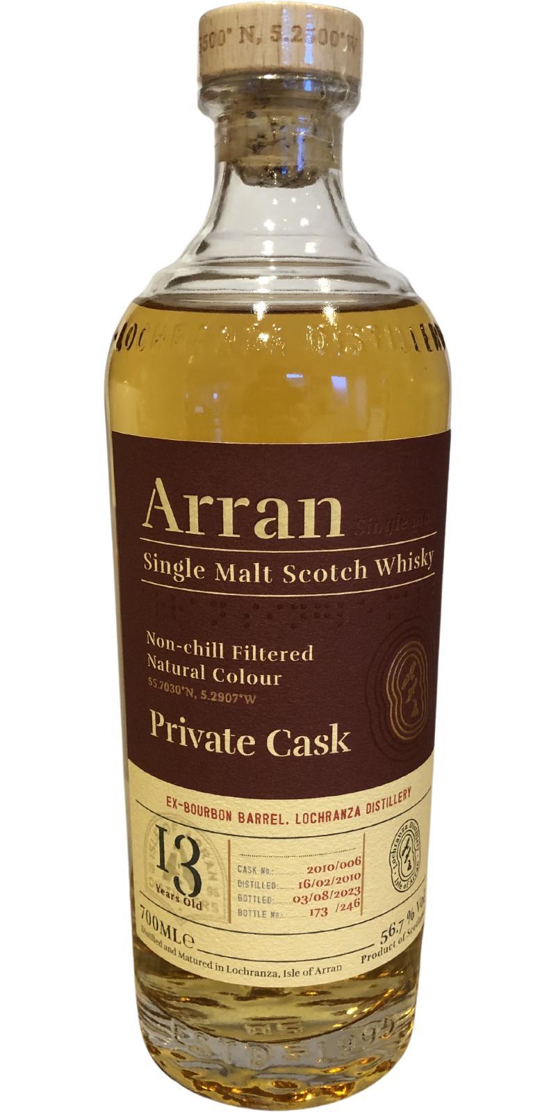 Arran 2010 Private Cask