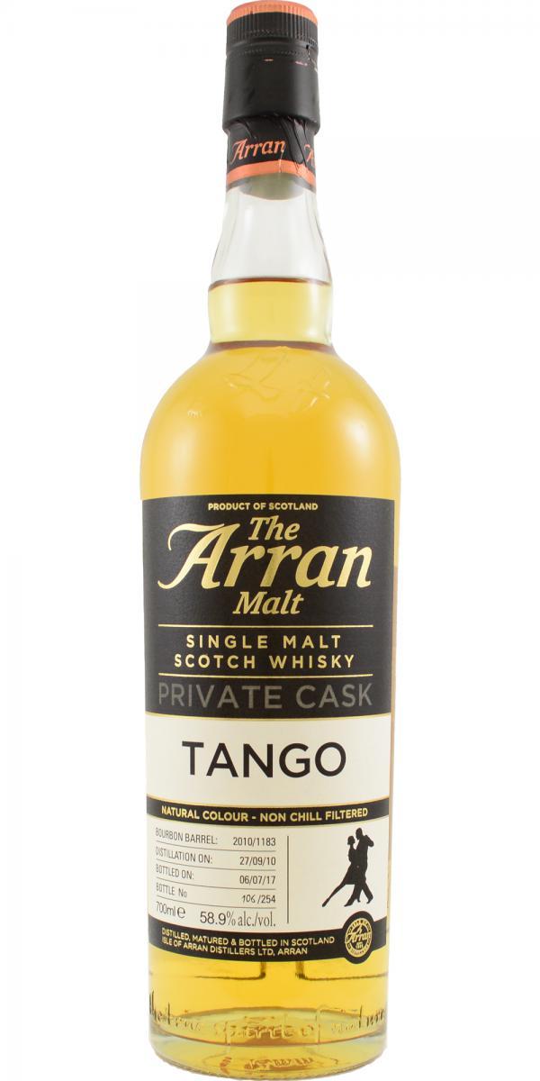Arran 2010 - Tango Private Cask