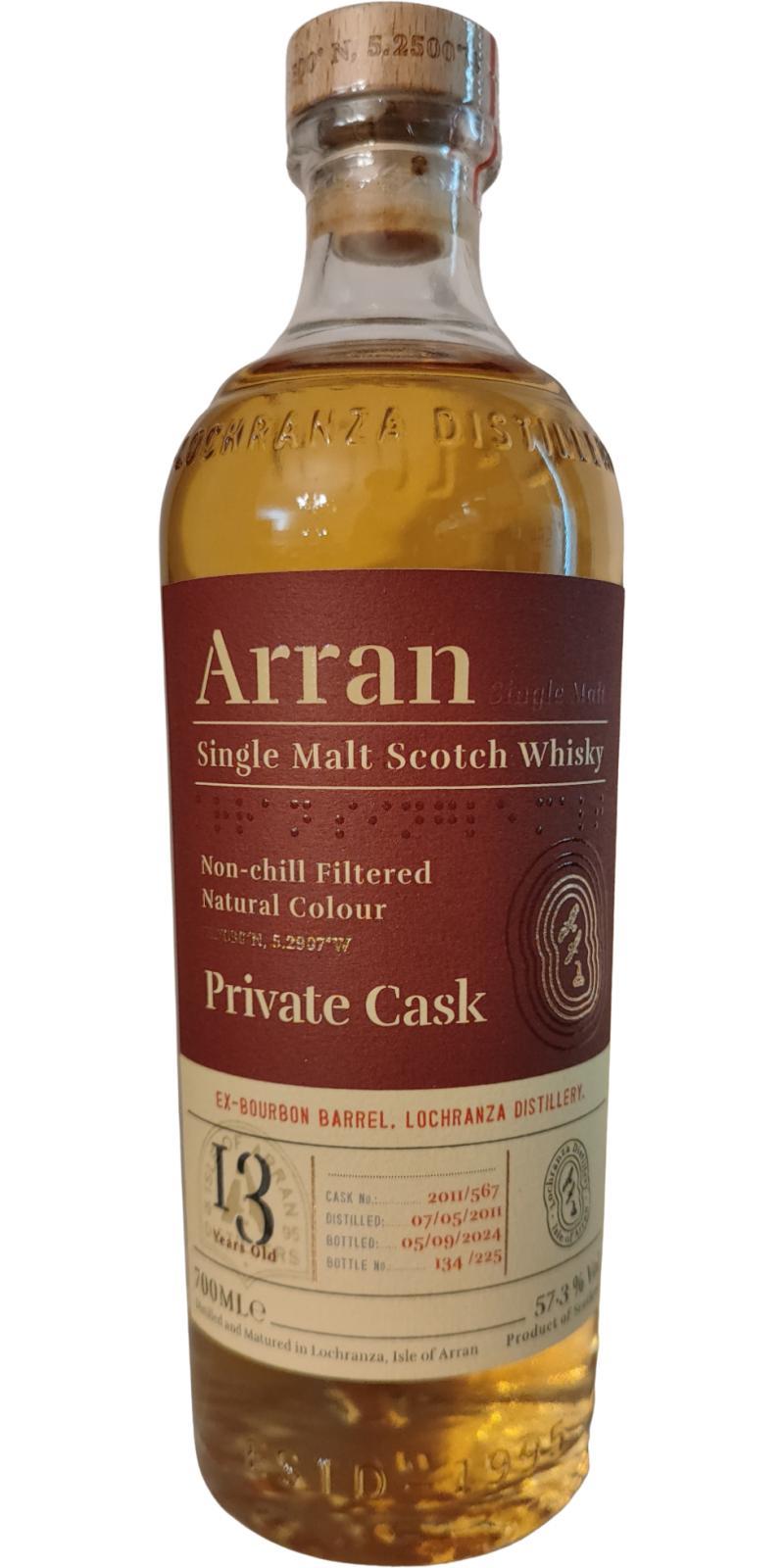 Arran 2011 Private Cask