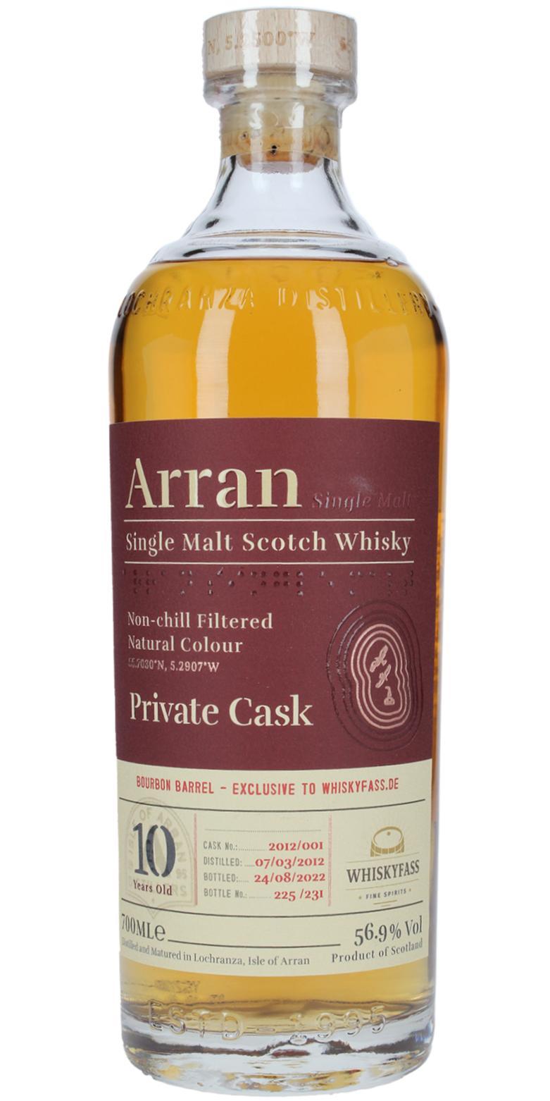Arran 2012 Private Cask