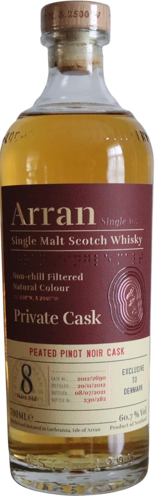 Arran 2012 Private Cask