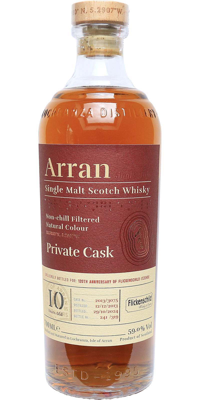 Arran 2013 Private Cask