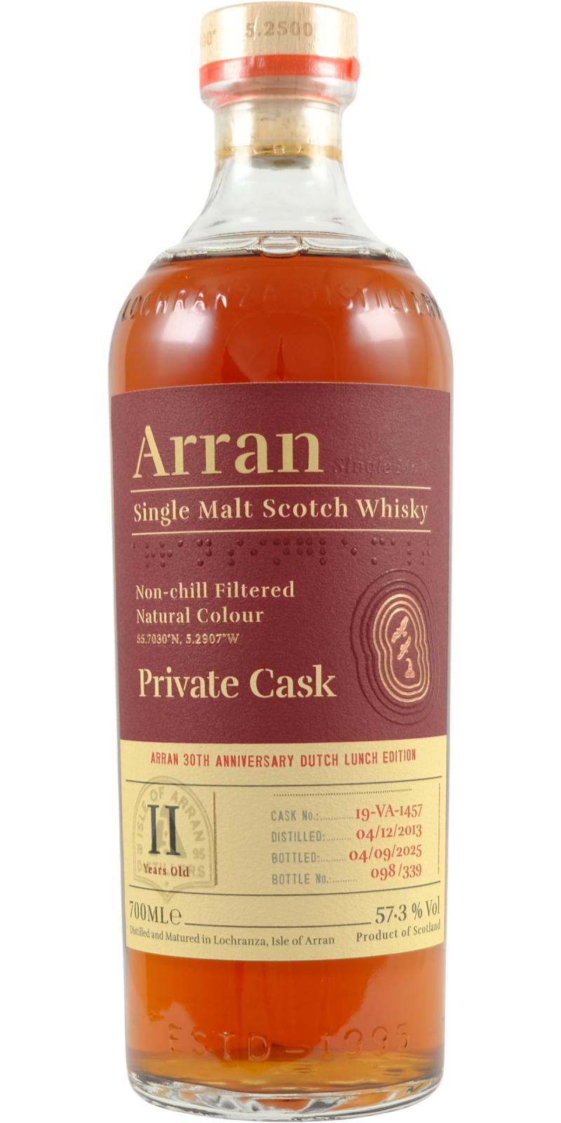 Arran 2013 Private Cask