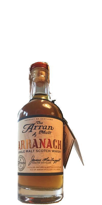 Arran Arranach Bottled by hand at the distillery