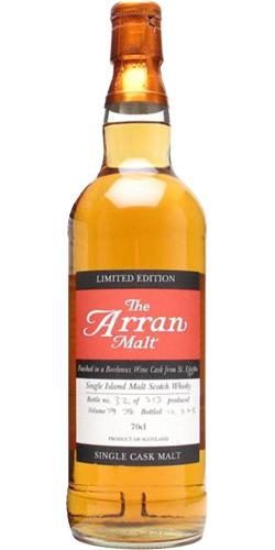 Arran Bordeaux Cask Limited Edition - Single Cask Malt