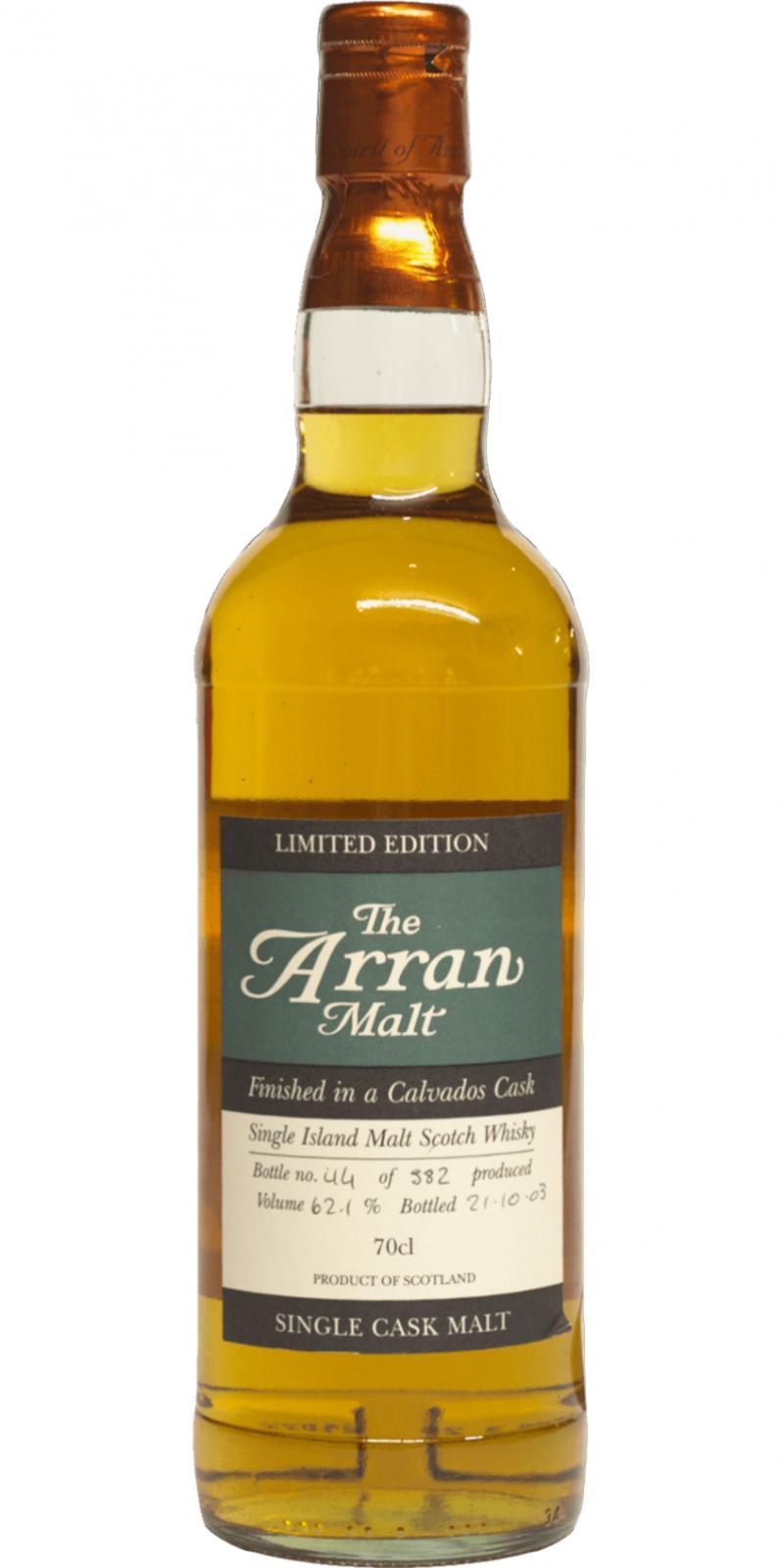 Arran Calvados Cask Limited Edition - Single Cask Malt