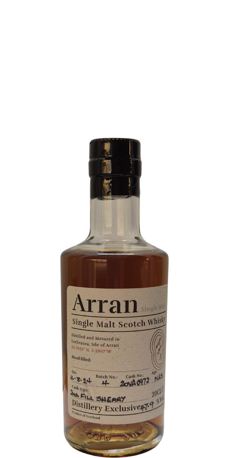 Arran Distillery Exclusive Pour Your Own