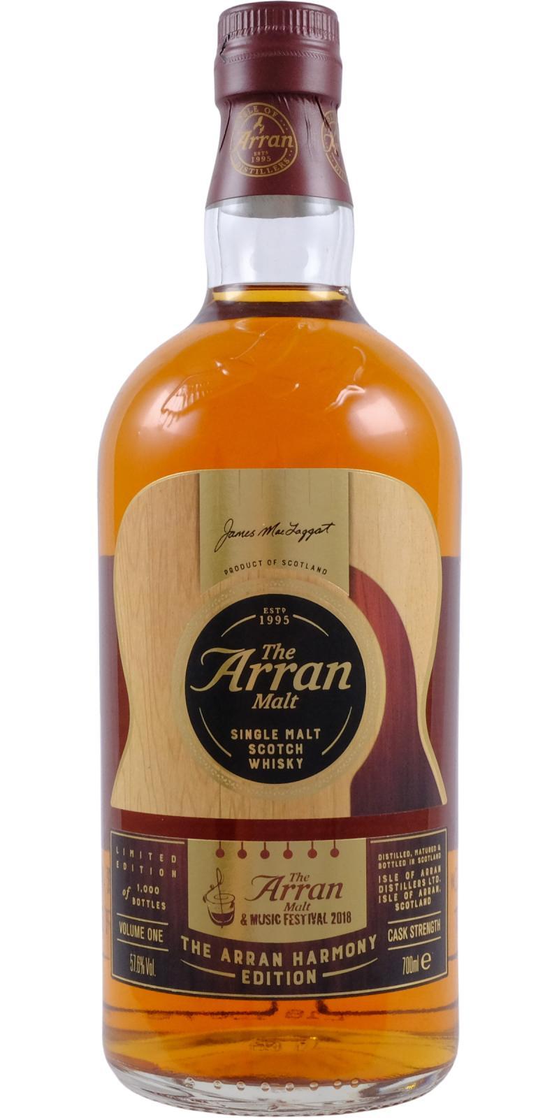 Arran Malt & Music Festival 2018 The Arran Harmony Edition Volume 1