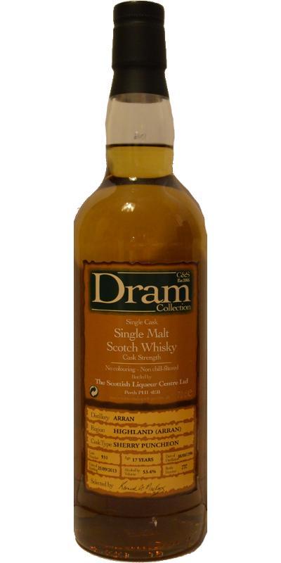Arran 1996 C&S Dram Collection