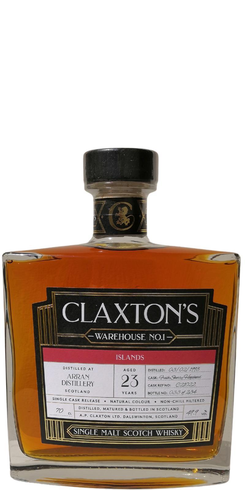 Arran 1998 Cl Warehouse No. 1