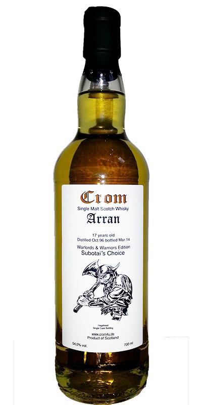 Arran 1996 Cr Warlords & Warriors Edition - Subotai's Choice
