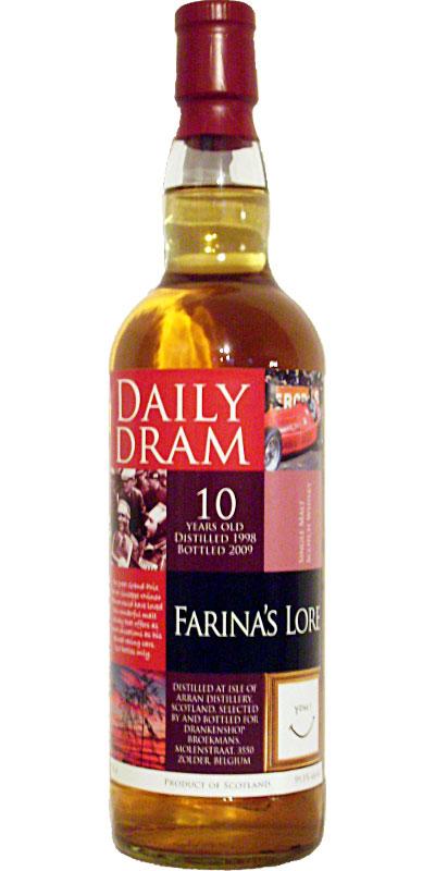 Arran 1998 DD Farina's Lore