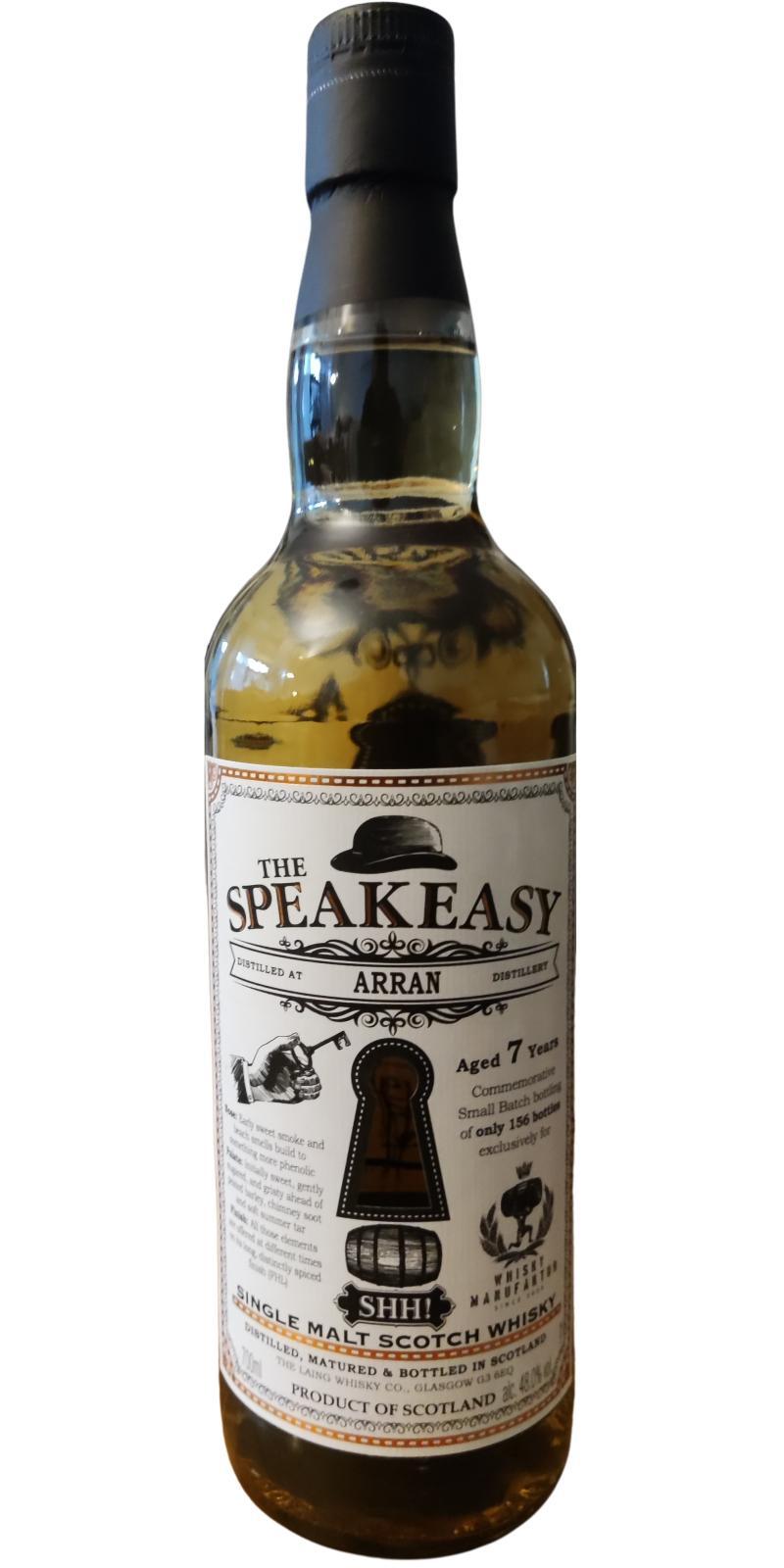 Arran 07-year-old DL The Speakeasy