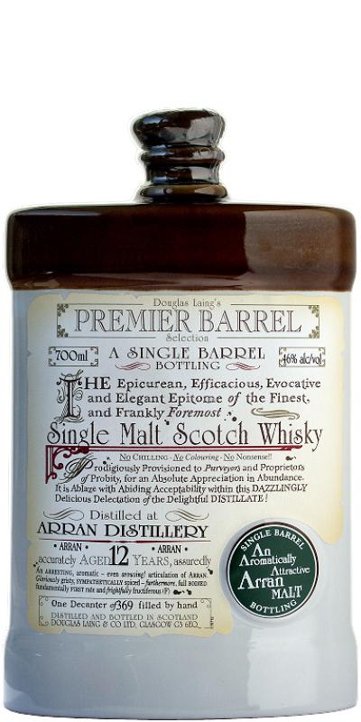 Arran 12-year-old DL Premier Barrel Selection