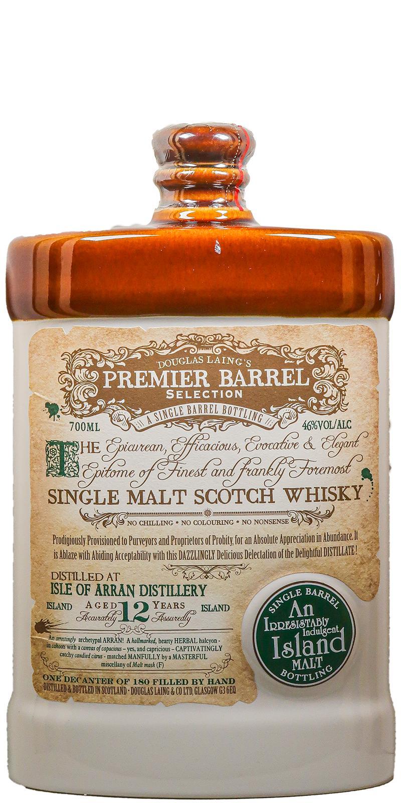 Arran 12-year-old DL Premier Barrel Selection