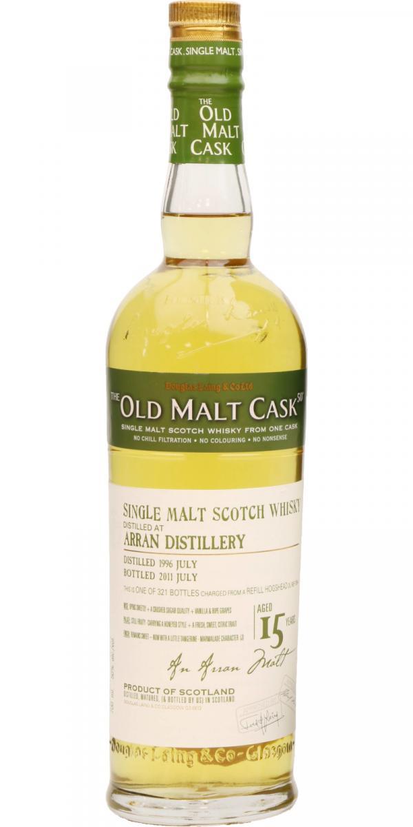 Arran 1996 DL The Old Malt Cask