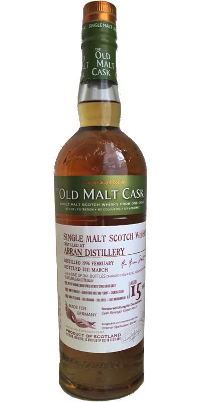Arran 1996 DL The Old Malt Cask - Cask Strength