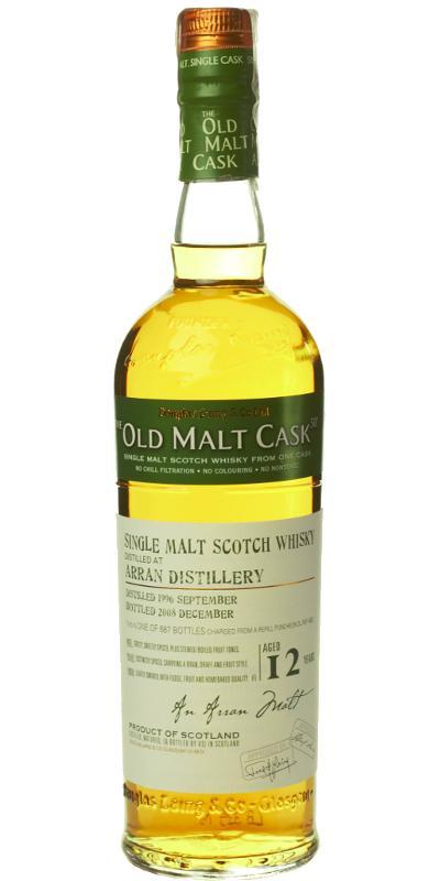 Arran 1996 DL The Old Malt Cask