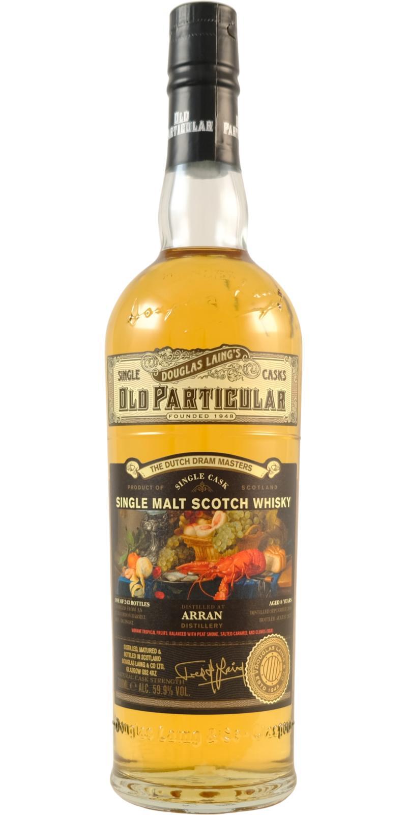 Arran 2016 DL Old Particular - The Dutch Dram Masters