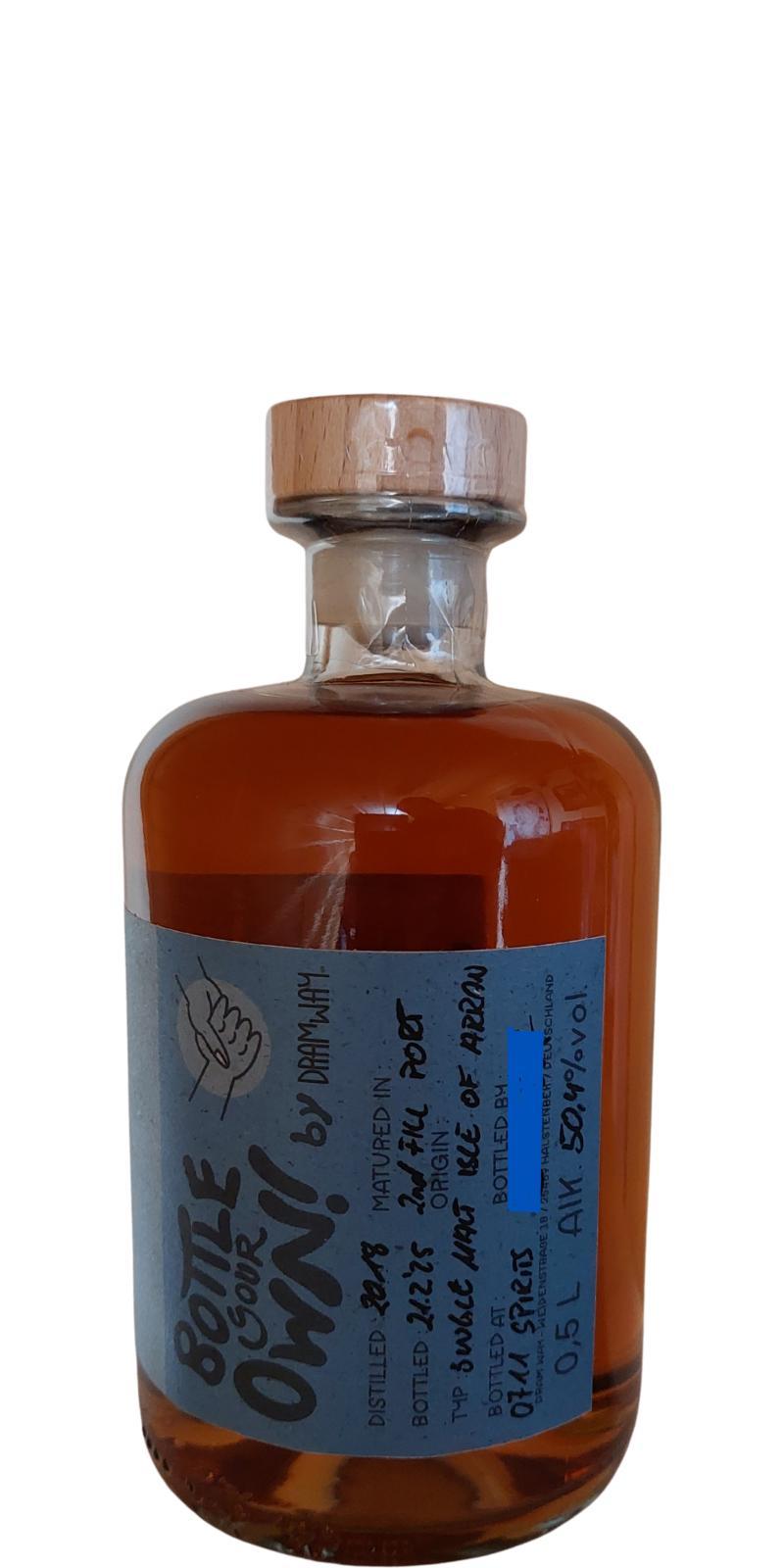 Arran 2018 DrWa Bottle your own!