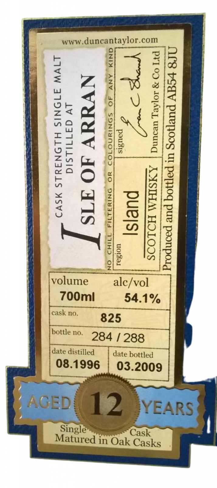 Arran 1996 DT Rare Auld