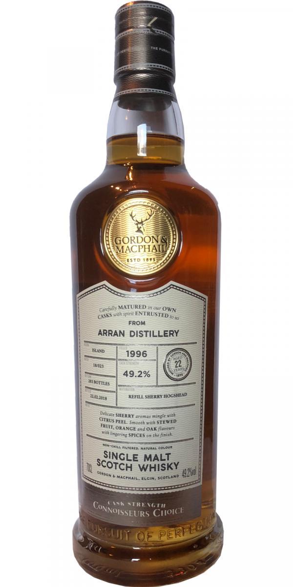 Arran 1996 GM Connoisseurs Choice - Cask Strength