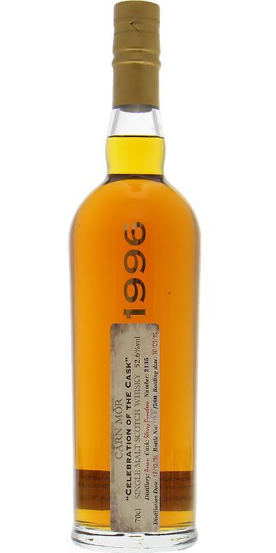 Arran 1996 MMcK Càrn Mòr Celebration of the Cask