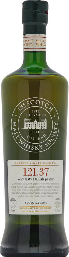 Arran 1995 SMWS 121.37 Very tasty Danish pastry