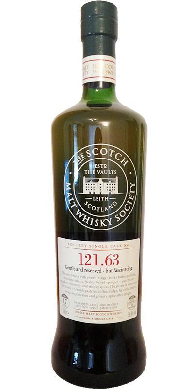 Arran 1995 SMWS 121.63 Gentle and reserved - but fascinating
