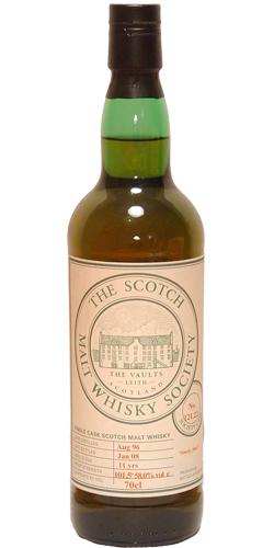 Arran 1996 SMWS 121.22 Smoky fruit