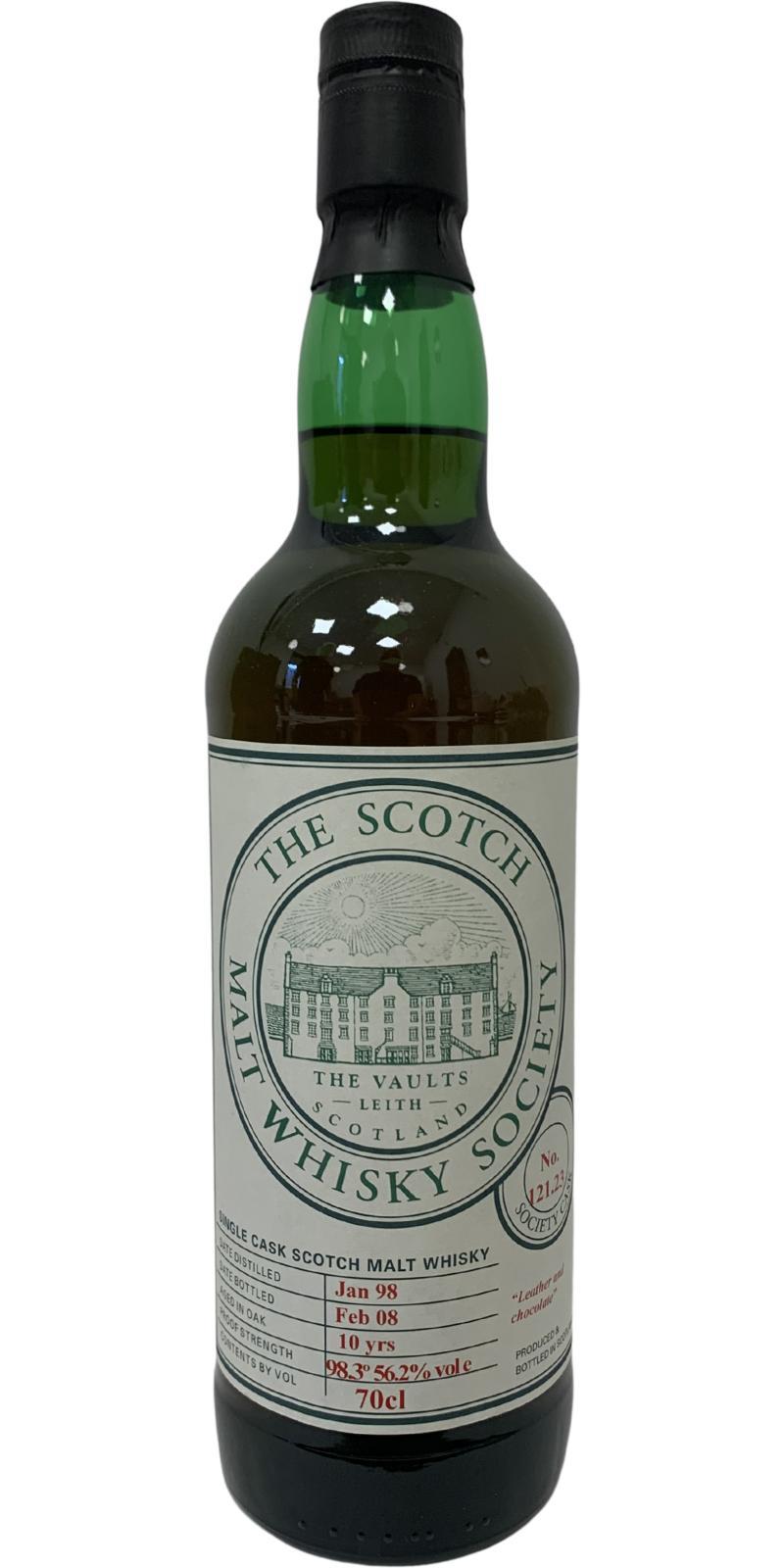 Arran 1998 SMWS 121.23 Leather and chocolate