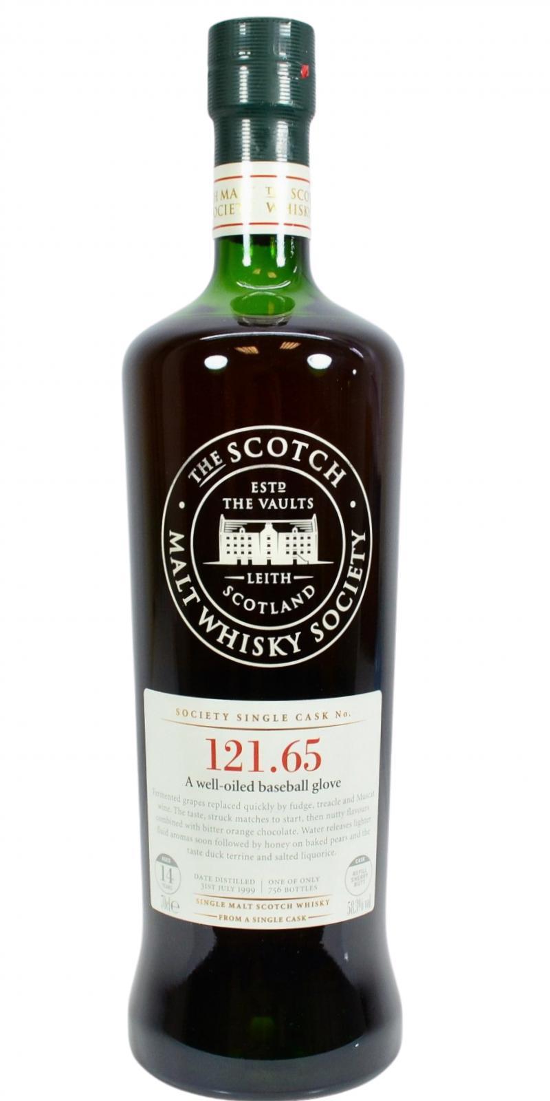 Arran 1999 SMWS 121.65 A well-oiled baseball glove