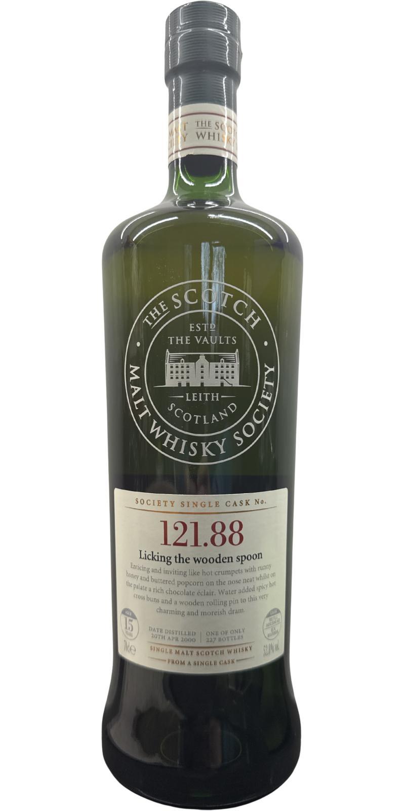 Arran 2000 SMWS 121.88 Licking the wooden spoon