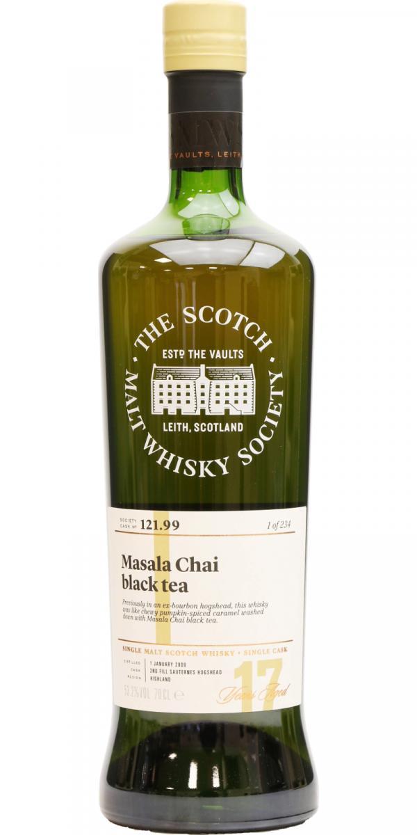 Arran 2000 SMWS 121.99 Masala Chai Black Tea