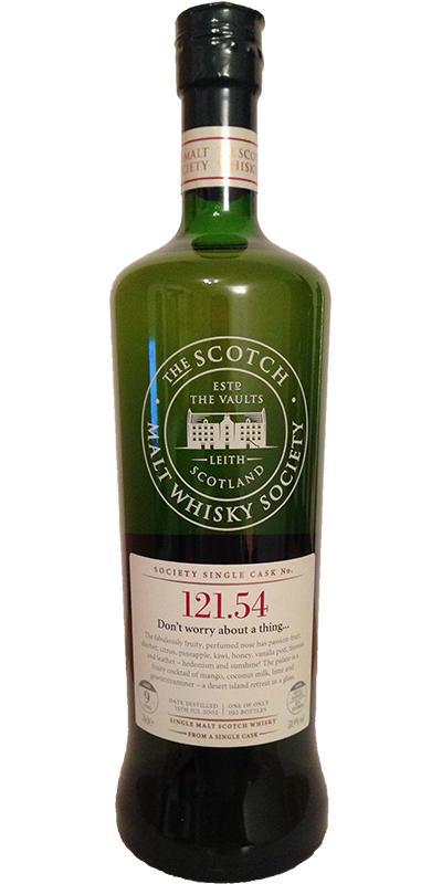 Arran 2002 SMWS 121.54 Don’t worry about a thing…
